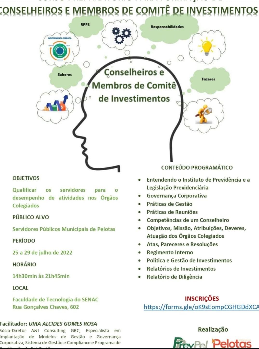 Curso Formação de Conselheiro RPPS